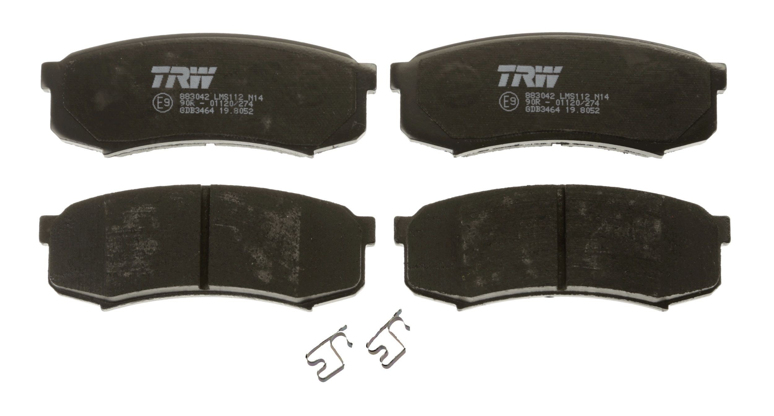 TRW Brake pad kit GDB3464