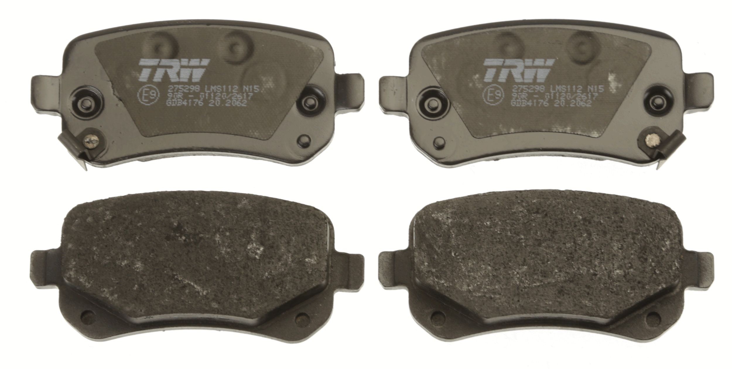 TRW Brake pad set, disc brake 24822 buy online