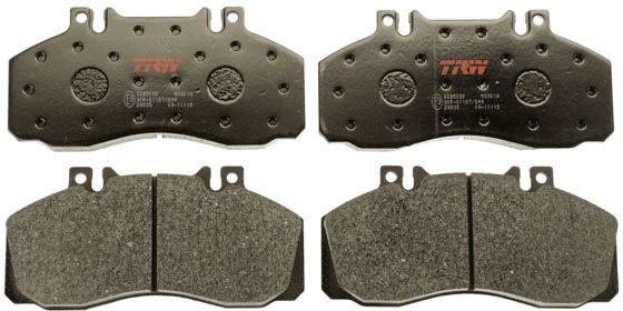 GDB5050 Disc brake pads TRW GDB5050 review and test