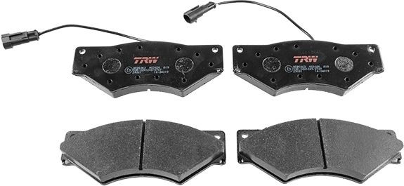 TRW Brake pad kit GDB5063 for IVECO Daily