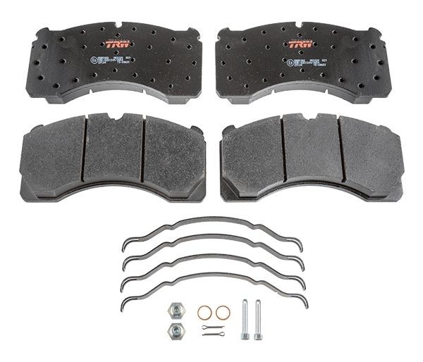 TRW GDB5082 Brake pad set prepared for wear indicator
