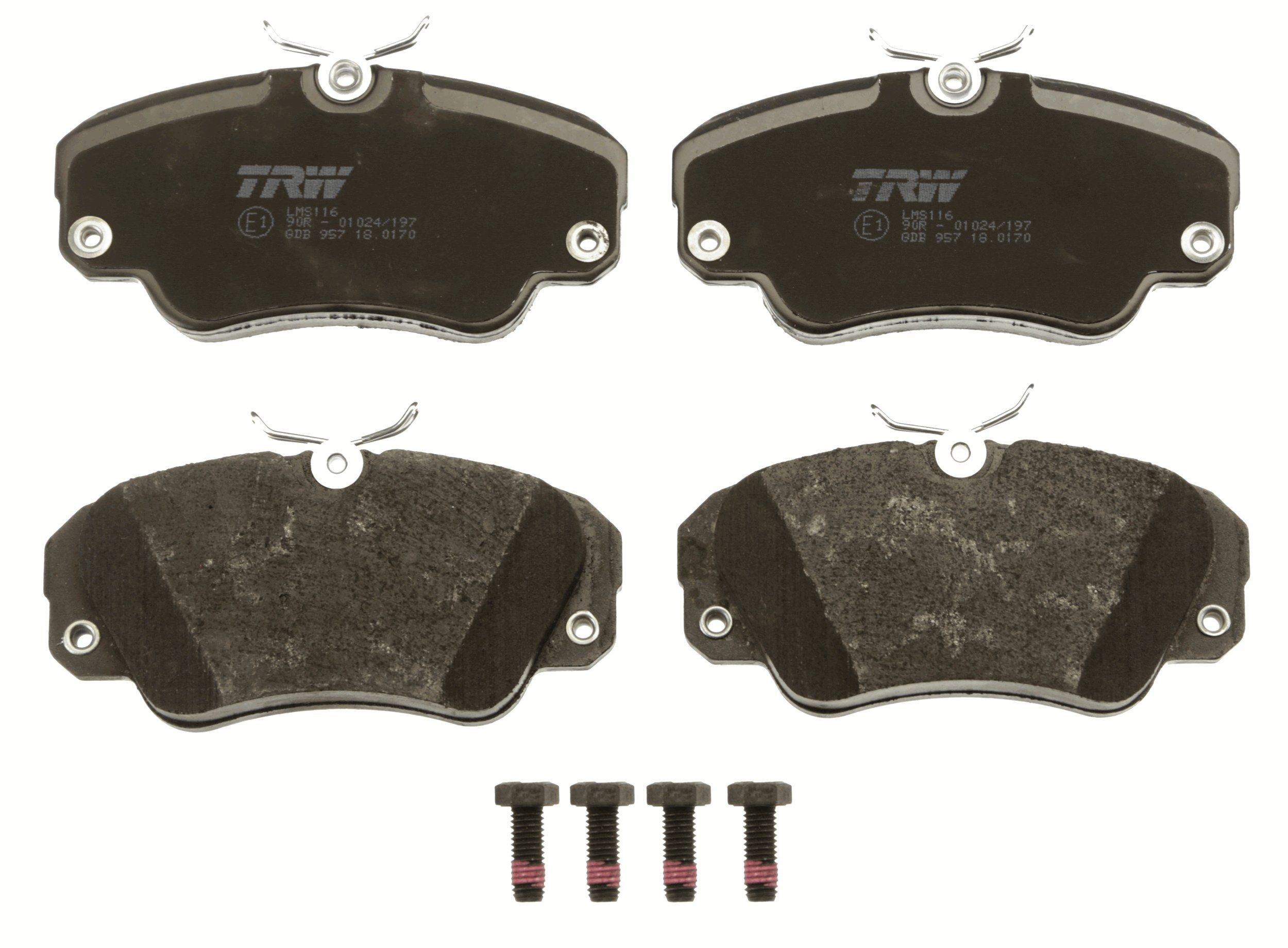 TRW Brake pad kit GDB957