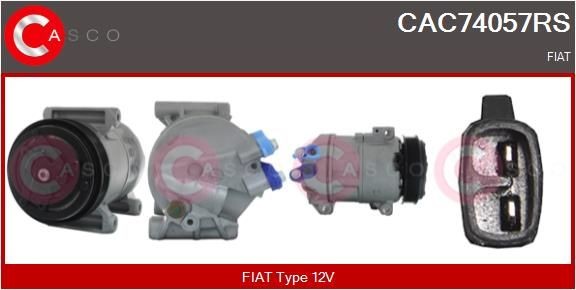 CASCO CAC74057RS Air conditioning compressor 52003012