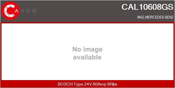 CAL10608GS CASCO Lichtmaschine MERCEDES-BENZ LK/LN2