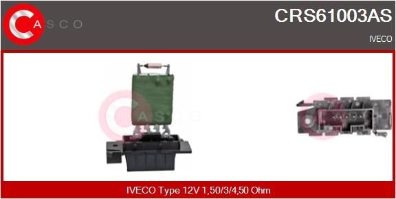 CASCO CRS61003AS Blower motor resistor 42561541