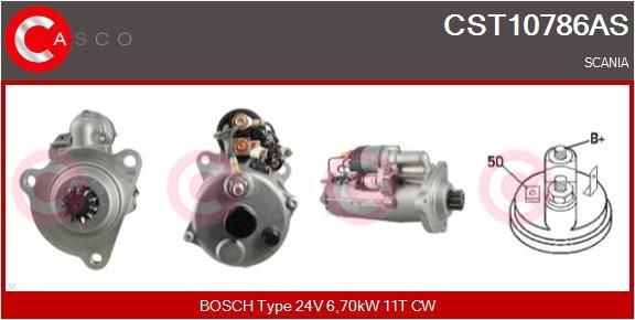 CST10786AS CASCO Anlasser SCANIA 4 - series
