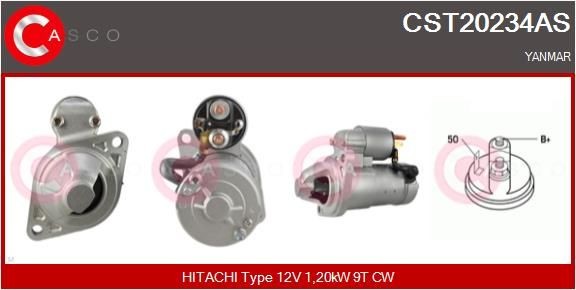 CASCO CST20234AS Starter motor S114-940