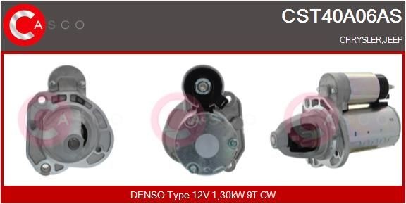 CASCO CST40A06AS Starter motor JEEP experience and price