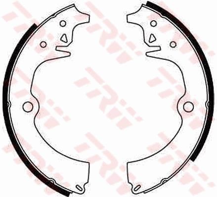 Peugeot 205 Drum brake pads 2194565 TRW GS8062 online buy