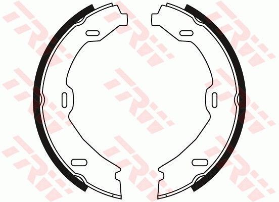 GS8482 Parking brake shoes TRW GS8482 review and test