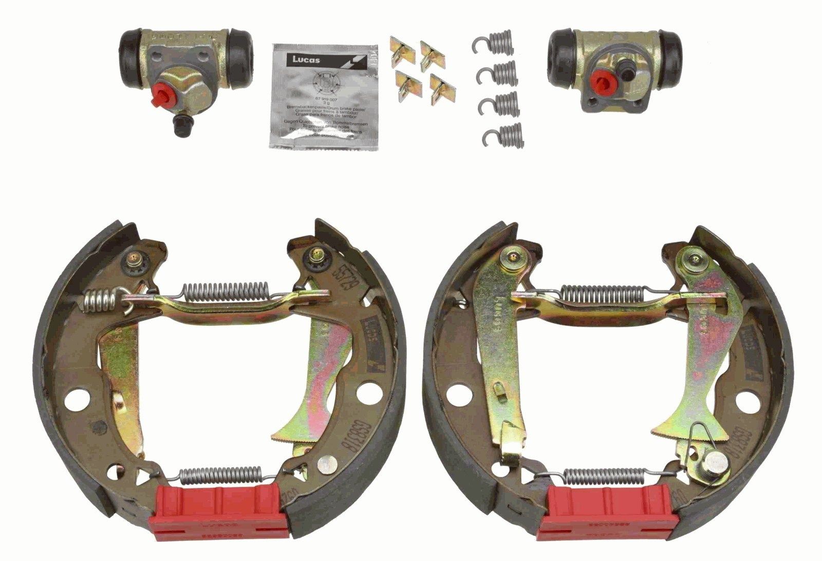 TRW Superkit with wheel brake cylinder Brake Set, drum brakes GSK1013 buy