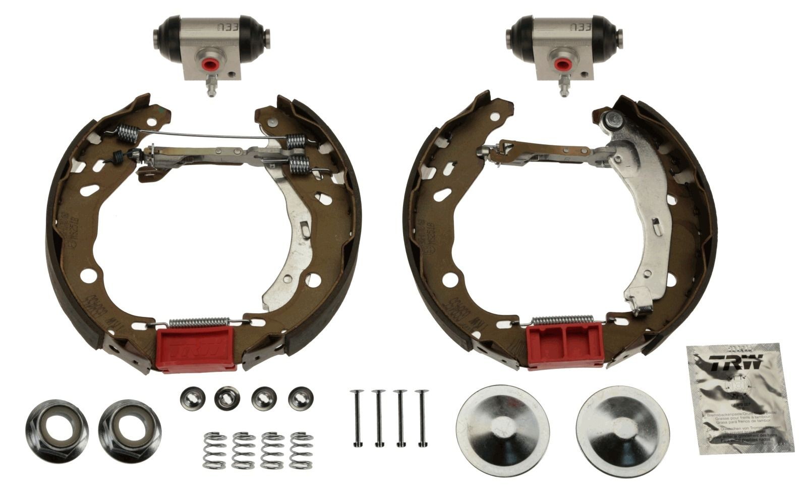 TRW Brake shoes and drums RENAULT CLIO 4 Kasten new GSK1075