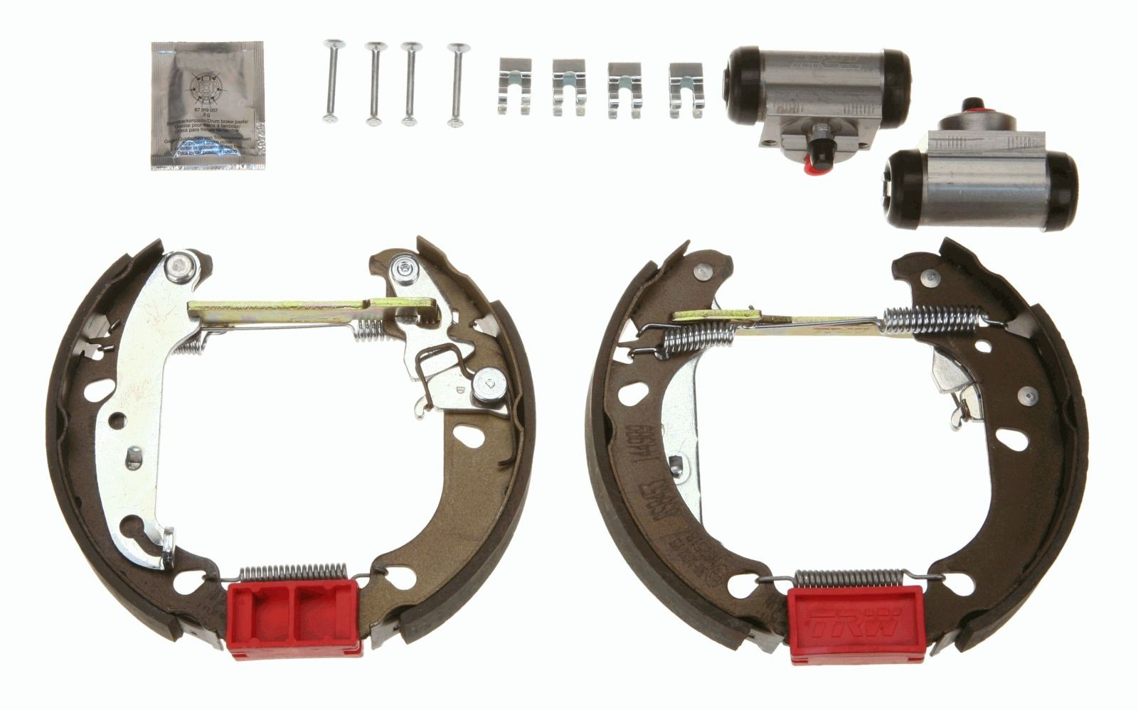 Ford KA Drum brakes set 2195128 TRW GSK1692 online buy
