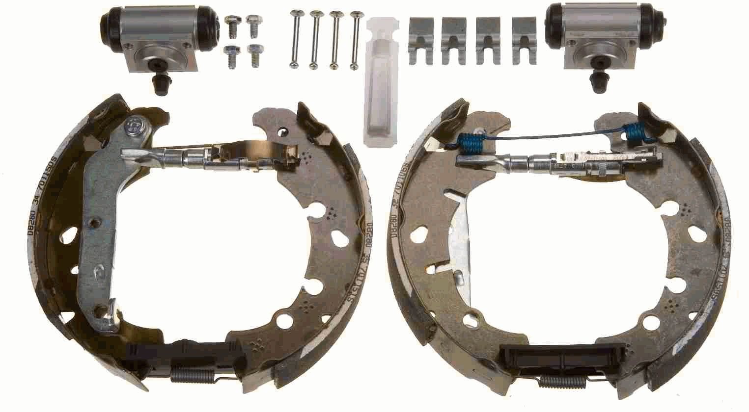GSK1693 Brake Set, drum brakes GSK1693 TRW with accessories, with wheel brake cylinder