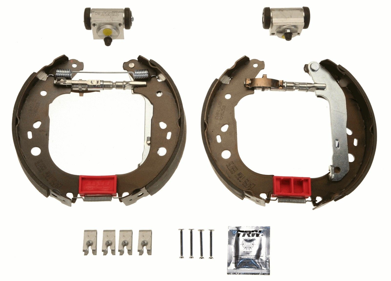 Great value for money - TRW Brake Set, drum brakes GSK1698