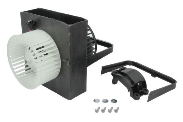 DDB017TT THERMOTEC Heater blower motor BMW without integrated regulator, with adapter