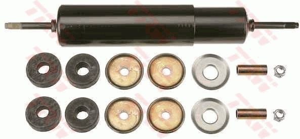 TRW Öldruck, Ø: 70, Zweirohr, Teleskop-Stoßdämpfer, oben Stift, unten Stift, mit Zubehör Länge: 570, 351mm Stoßdämpfer JHB5020 kaufen