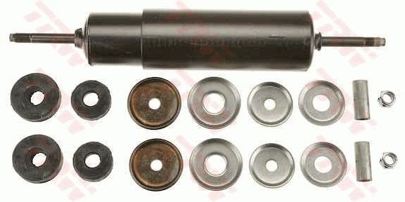 TRW Öldruck, Ø: 70, Zweirohr, Teleskop-Stoßdämpfer, oben Stift, unten Stift, mit Zubehör Länge: 502, 311mm Stoßdämpfer JHB5065 kaufen