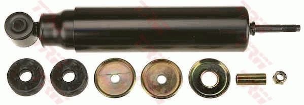 TRW Öldruck, Ø: 70, Zweirohr, Teleskop-Stoßdämpfer, oben Stift, unten Auge, mit Zubehör Länge: 644, 389mm Stoßdämpfer JHZ5015 kaufen