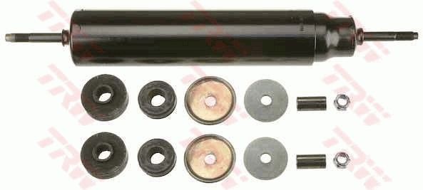 TRW Öldruck, Ø: 70, Zweirohr, Teleskop-Stoßdämpfer, oben Stift, unten Stift, mit Zubehör Länge: 703, 402mm Stoßdämpfer JHZ5041 kaufen