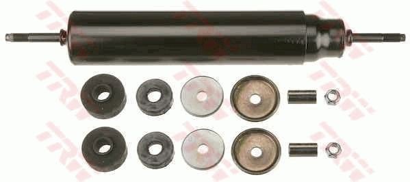 TRW Öldruck, Ø: 65, Zweirohr, Teleskop-Stoßdämpfer, oben Stift, unten Stift, mit Zubehör Länge: 699, 411mm Stoßdämpfer JHZ5188 kaufen