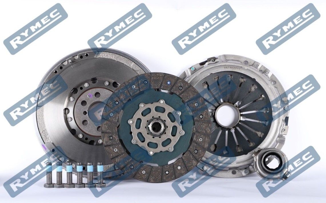 RYMEC four-piece, with dual-mass flywheel, with clutch release bearing, with screw set, without automatic adjustment, 235mm Clutch replacement kit DF3038 buy