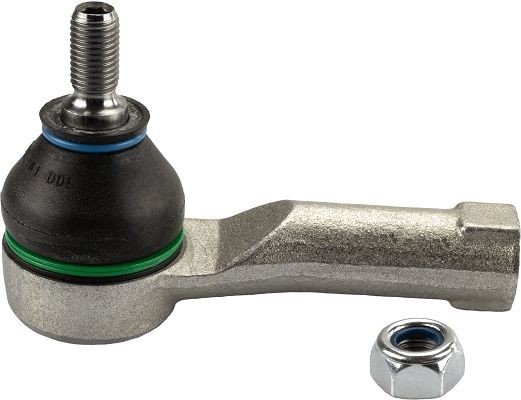 TRW Cone Size 15,3 mm, M10x1,25, Front Axle, Left, outer, with accessories Cone Size: 15,3mm Tie rod end JTE1073 buy