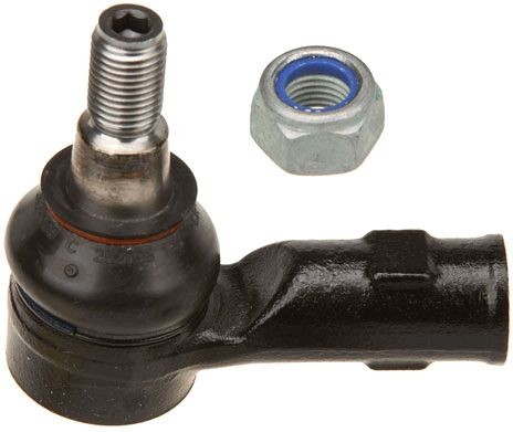 JTE168 TRW Tie rod end MERCEDES-BENZ Front Axle, both sides, outer, with accessories