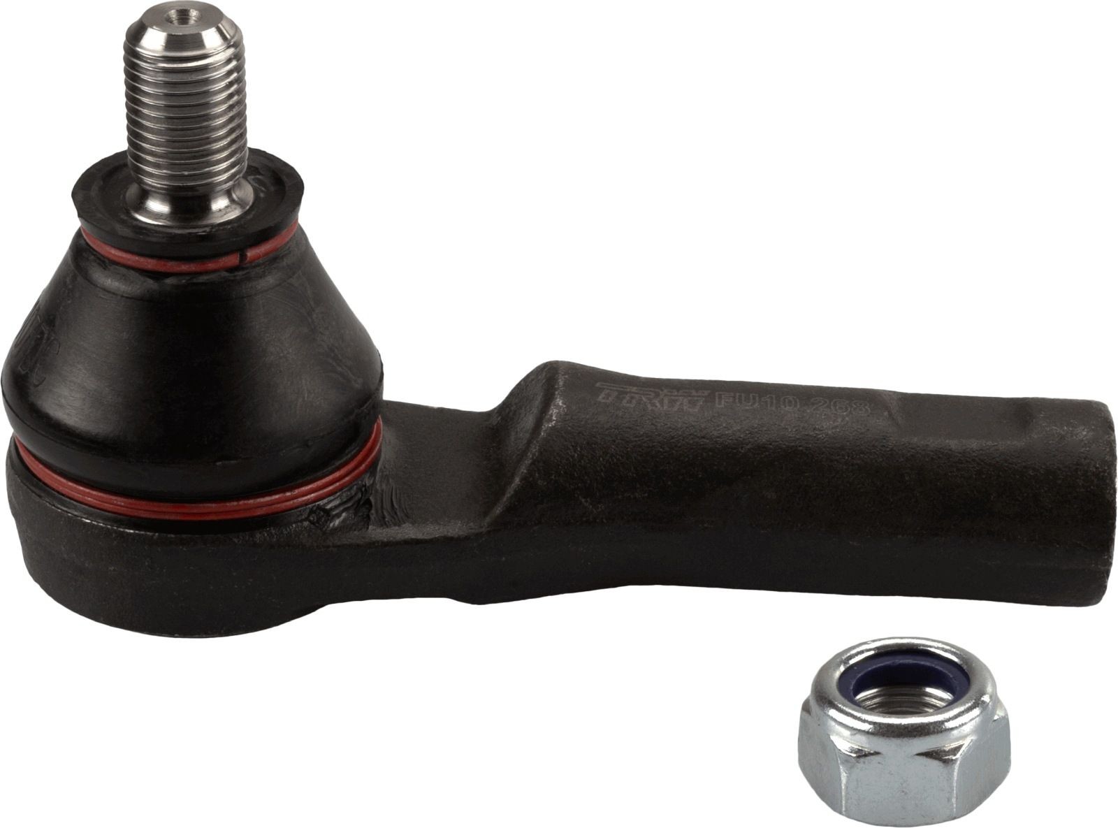 TRW JTE268 Track rod end Front Axle, both sides, outer, with accessories