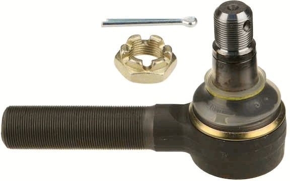 TRW JTE4054 Track rod end Cone Size 30 mm, M30x1,5 mm, with crown nut