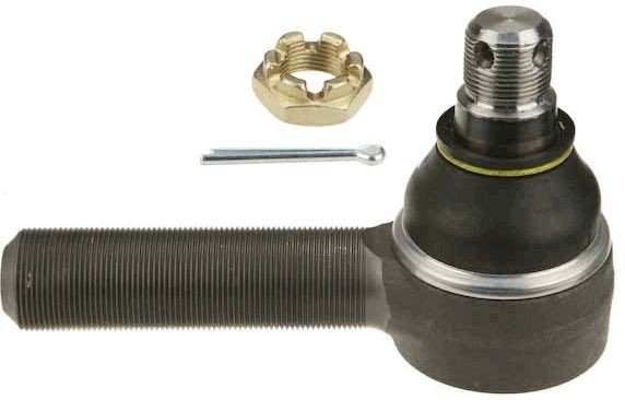 TRW JTE4066 Track rod end Cone Size 30 mm, M30x1,5 mm, with crown nut