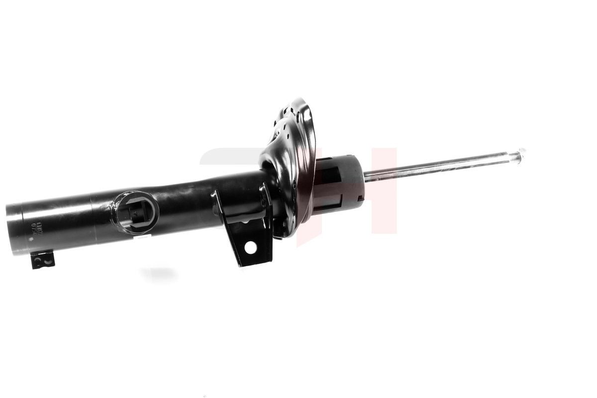 GH GH-359967 Shock absorber Front Axle, Front Axle Right, Front Axle Left, Gas Pressure, Twin-Tube, Electronically adjustable shock strength, Telescopic Shock Absorber, Top pin, Bottom Clamp