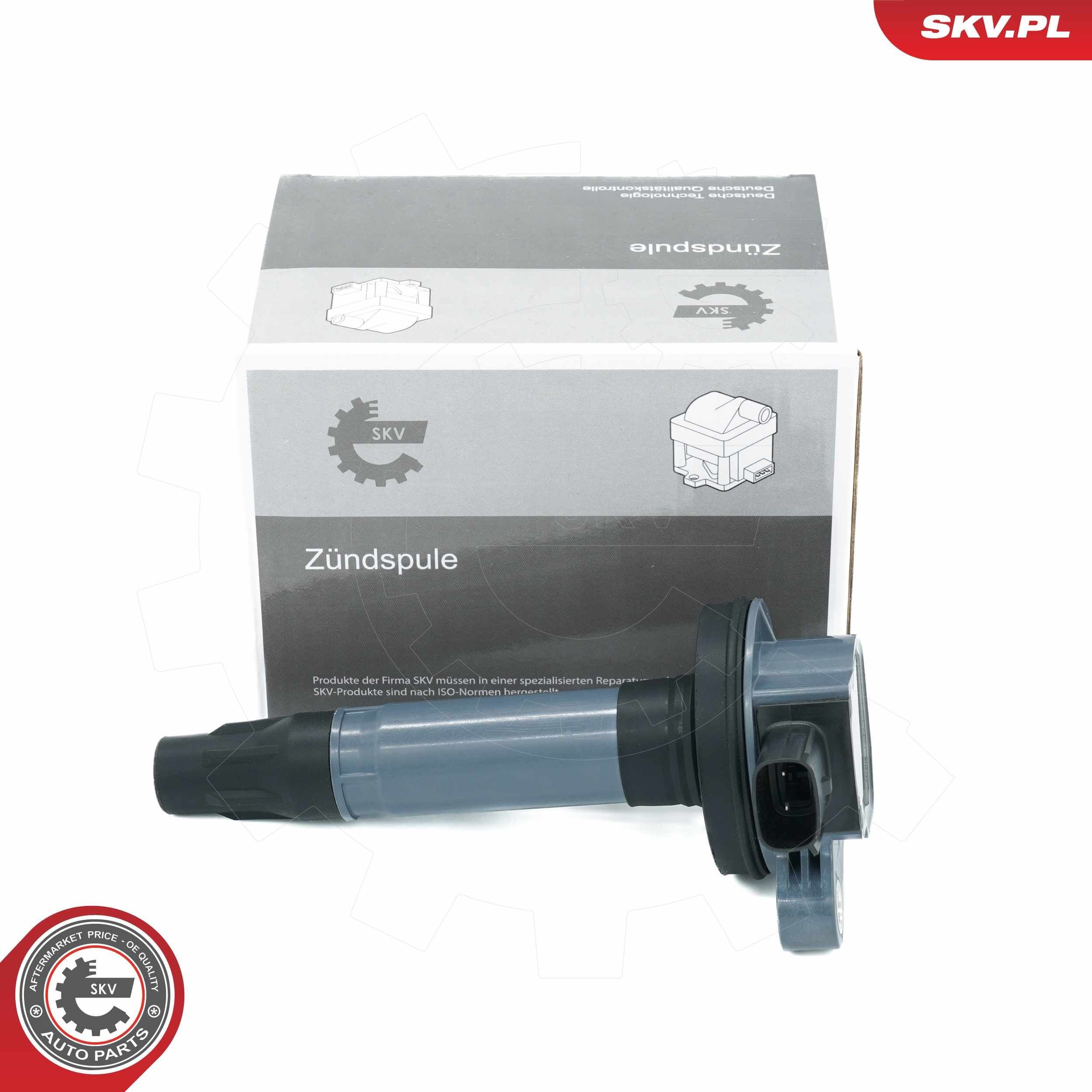 ESEN SKV 2-pin connector, 12V, Flush-Fitting Pencil Ignition Coils Number of pins: 2-pin connector Coil pack 03SKV348 buy