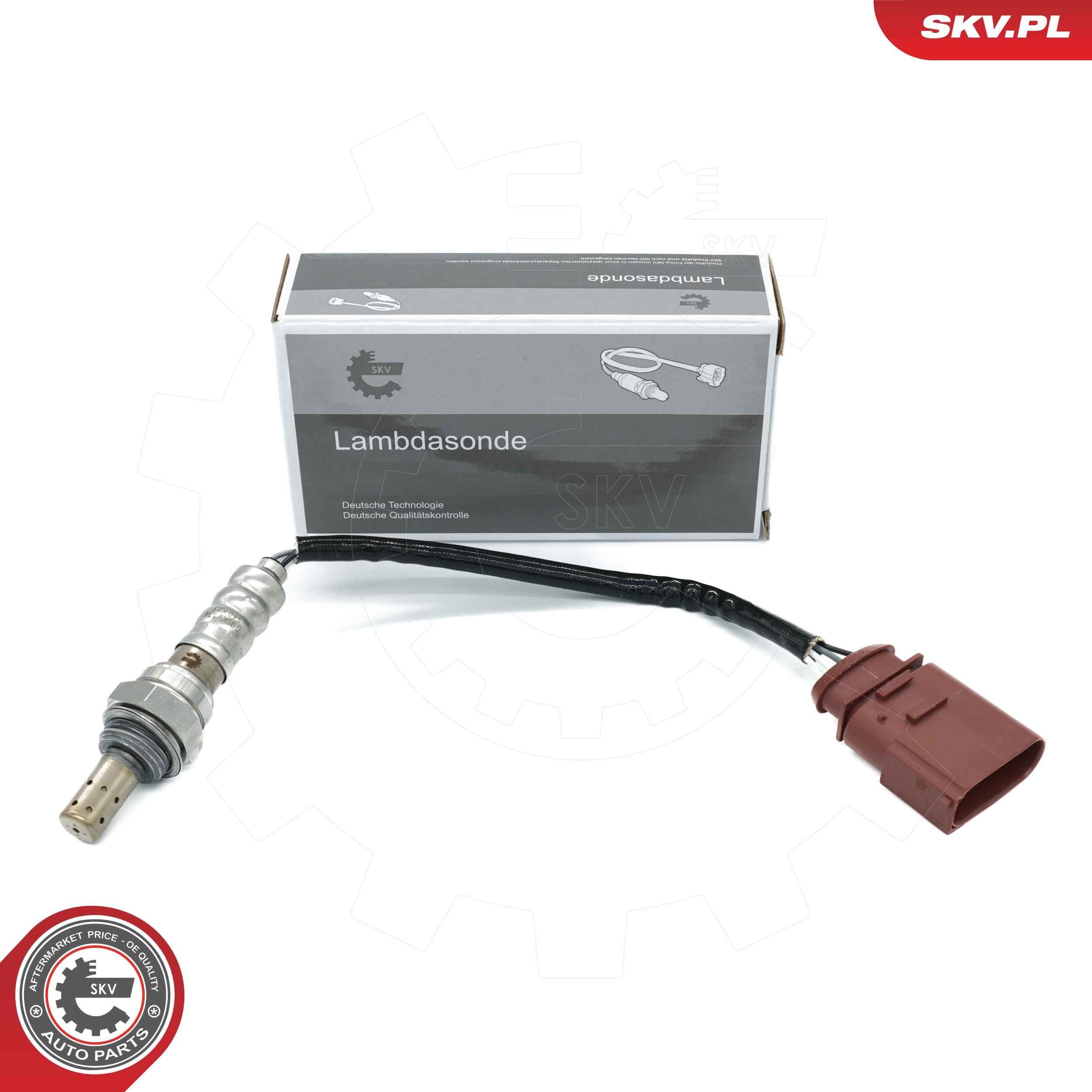 ESEN SKV before catalytic converter, Lambda Sensor Cable Length: 260mm Oxygen sensor 09SKV134 buy