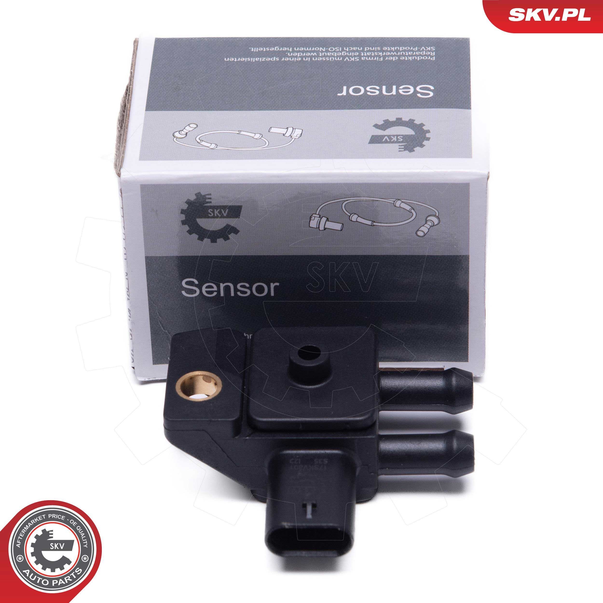 Sensor, exhaust pressure METZGER 0906185