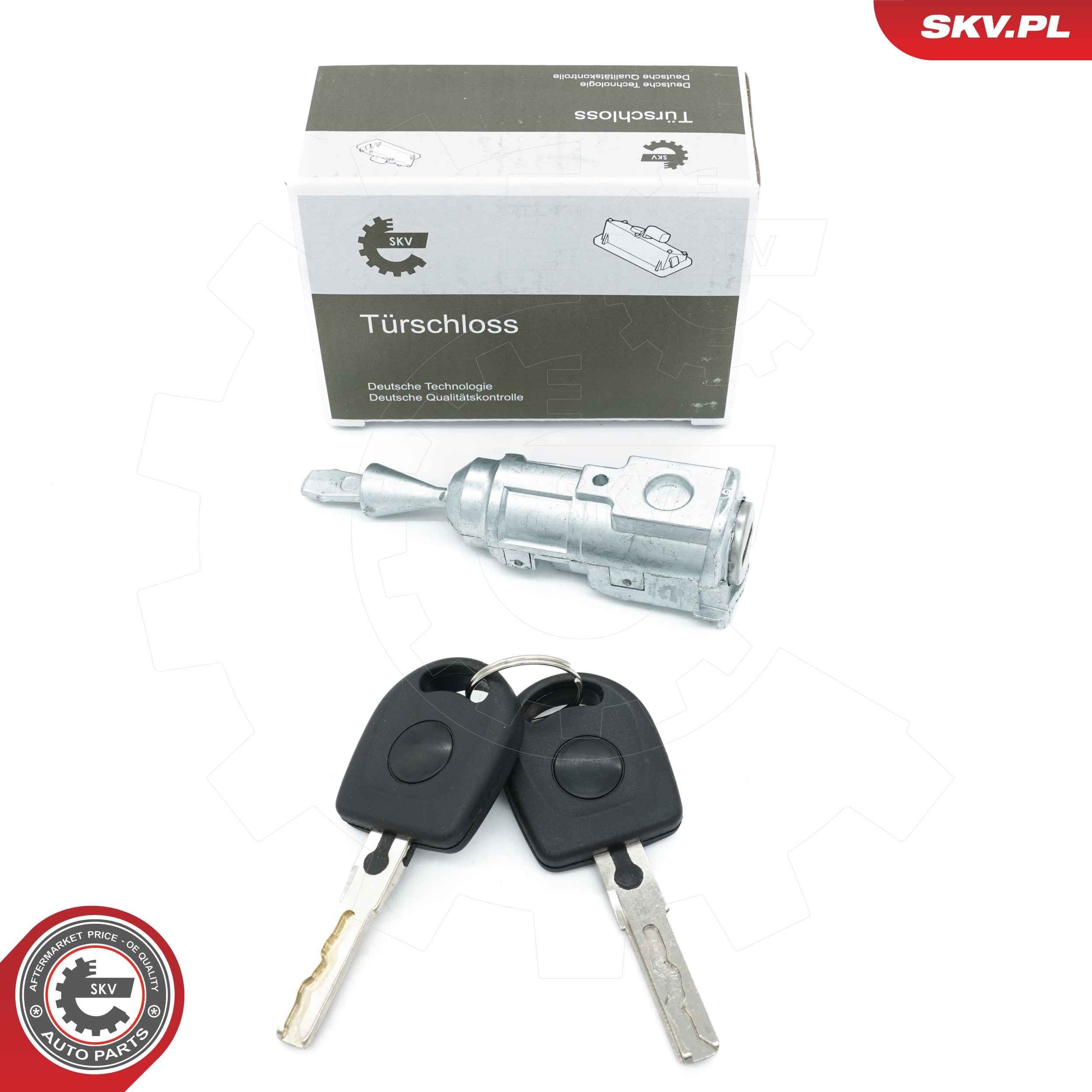 Volkswagen PASSAT Door lock cylinder 22057115 ESEN SKV 65SKV533 online buy