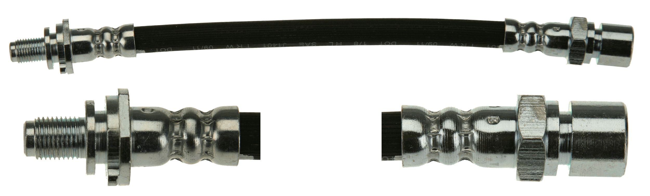 Original TRW Flexible brake line PHB342 for OPEL VECTRA