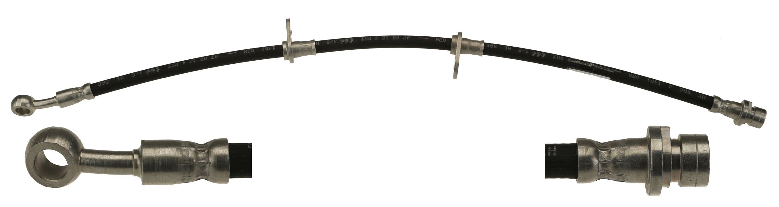 TRW PHD142 Brake hose 577 mm, Banjo, Internal Thread