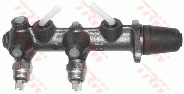 TRW PMD121 Brake master cylinder Number of connectors: 3, Piston Ø: 19 mm, with alarm, M10x1