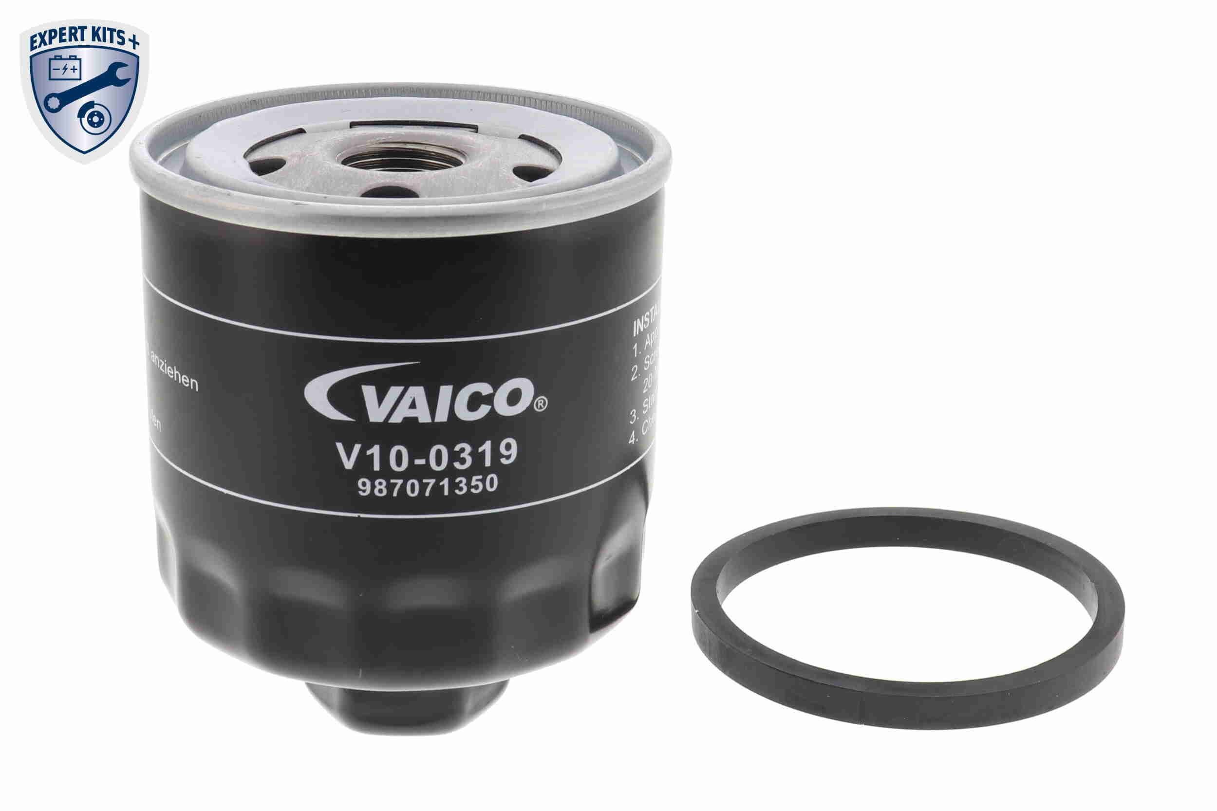VAICO V10-0319 Engine oil filter 3/4-16 UNF, Original VAICO Quality, with one anti-return valve, Spin-on Filter