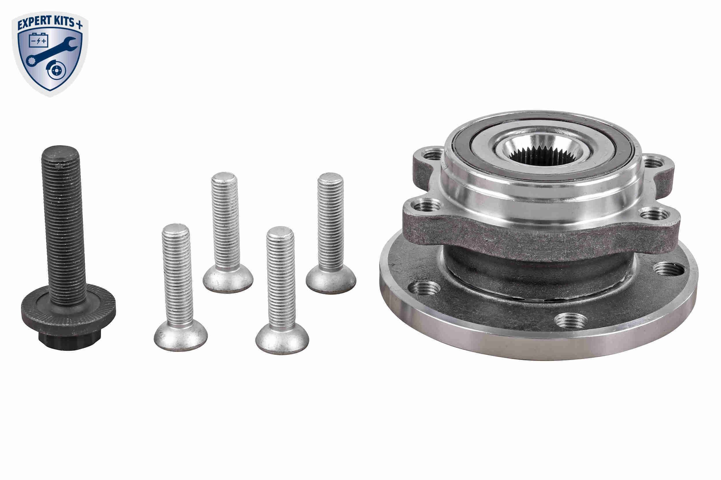 VAICO V10-0497 Wheel bearing kit Front Axle, EXPERT KITS +, with integrated magnetic sensor ring, 136,5 mm