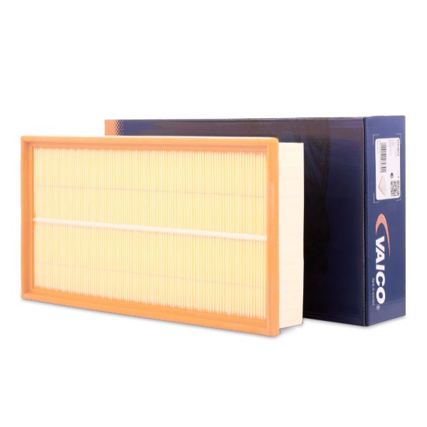 V10-0612 VAICO Air filters AUDI 50mm, 184,5mm, 364mm, Filter Insert, Original VAICO Quality