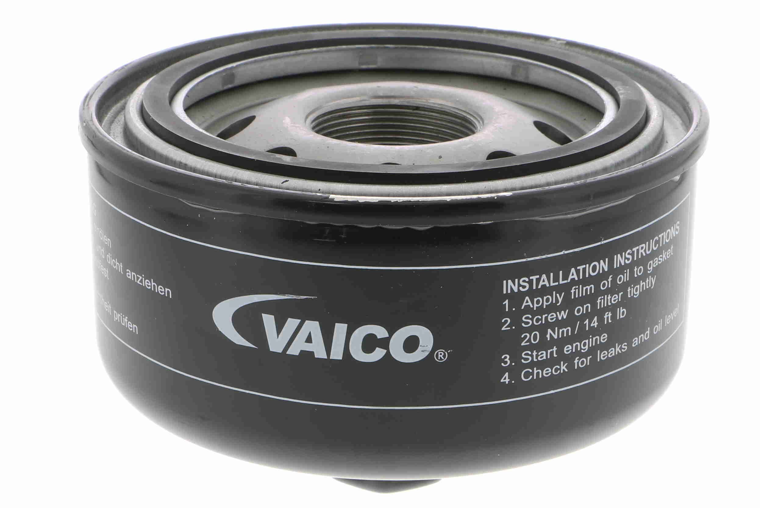 V10-1609 VAICO Anschraubfilter, mit einem Rücklaufsperrventil, Original VAICO Qualität Innendurchmesser 2: 100mm, Innendurchmesser 2: 111mm, Ø: 136mm, Ø: 136mm, Höhe: 82mm Ölfilter V10-1609 günstig kaufen