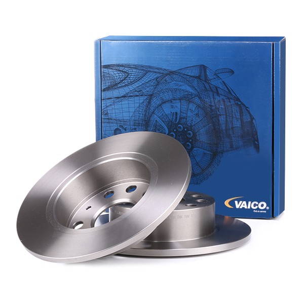 V1040077 Brake disc VAICO V10-40077 review and test