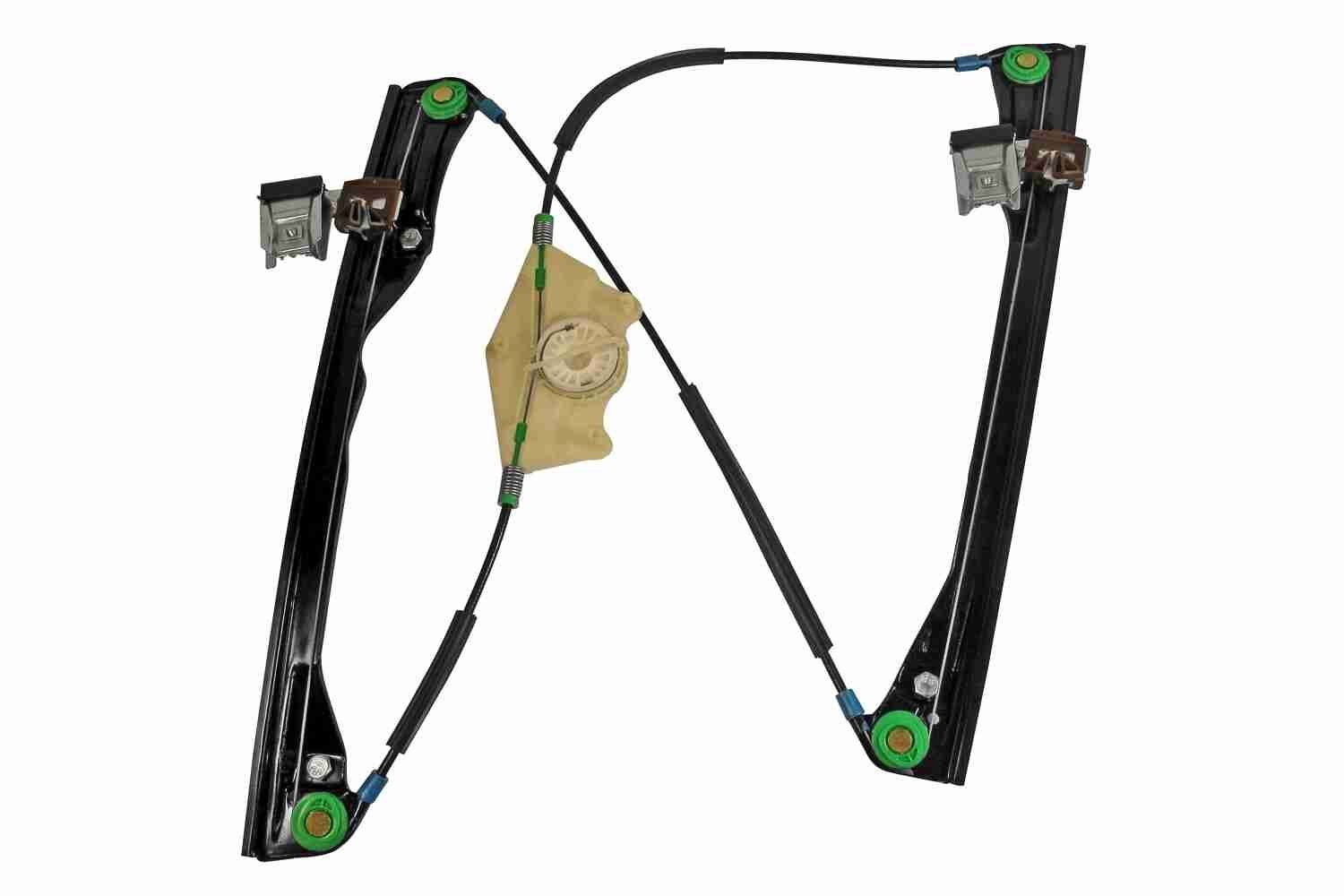 VAICO V10-6133 Window regulator Original VAICO Quality, Left Front, Operating Mode: Electric, without electric motor, without roof rails, with attachment material, for left-hand drive vehicles