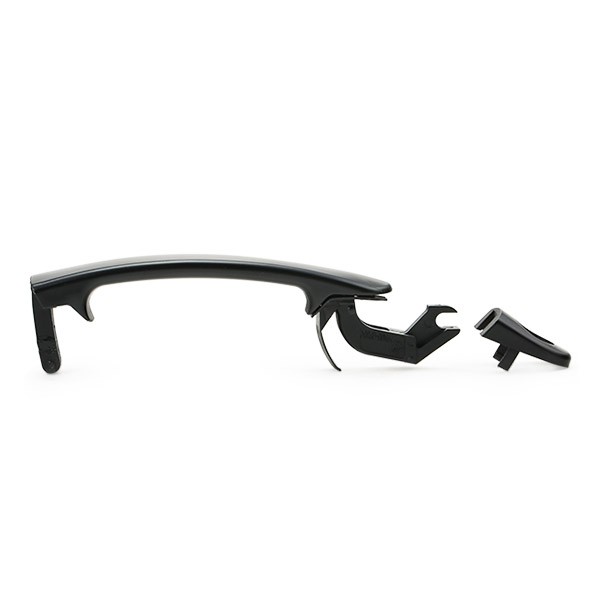 V10-6160 Door Handle V10-6160 VAICO Right Front, Left Front, without key, without lock barrel, black, with splash protection cover, Original VAICO Quality