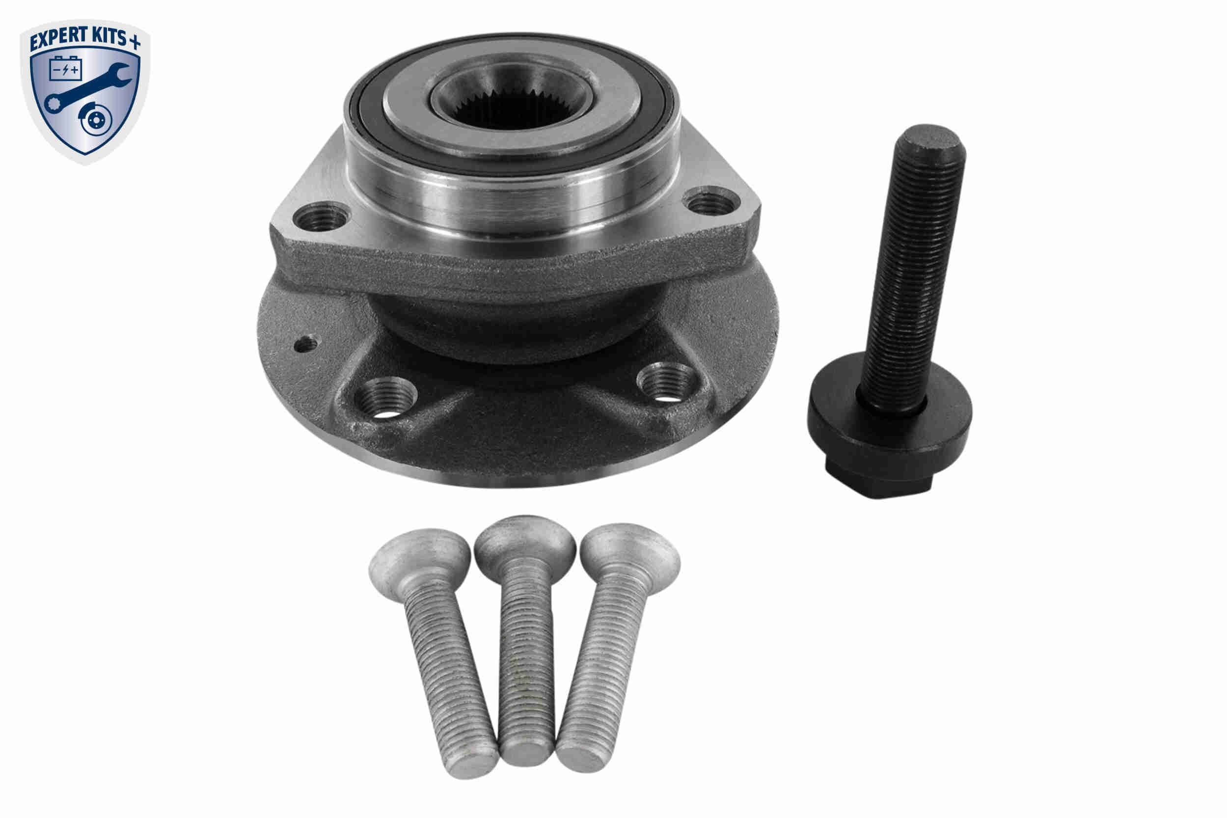 VAICO V10-8546 Wheel bearing kit Front Axle, with attachment material, EXPERT KITS +, with integrated magnetic sensor ring, 137, 80, 136,5 mm