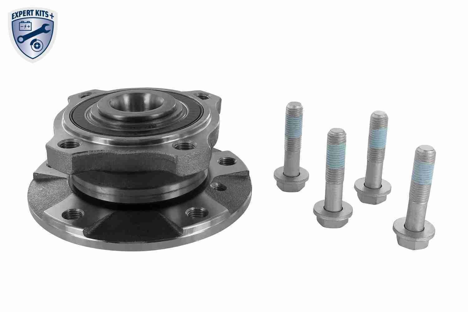 V20-0682 VAICO Wheel bearings BMW Front Axle, EXPERT KITS +, with bolts/screws, 143 mm