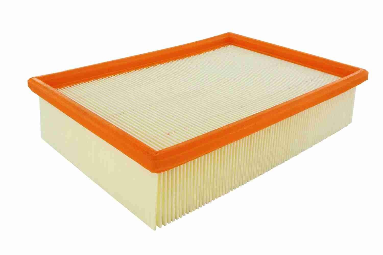 VAICO V25-0052 Air filter 57mm, 184,0mm, 257mm, Filter Insert, with auxiliary filter for crankcase ventilation, Original VAICO Quality