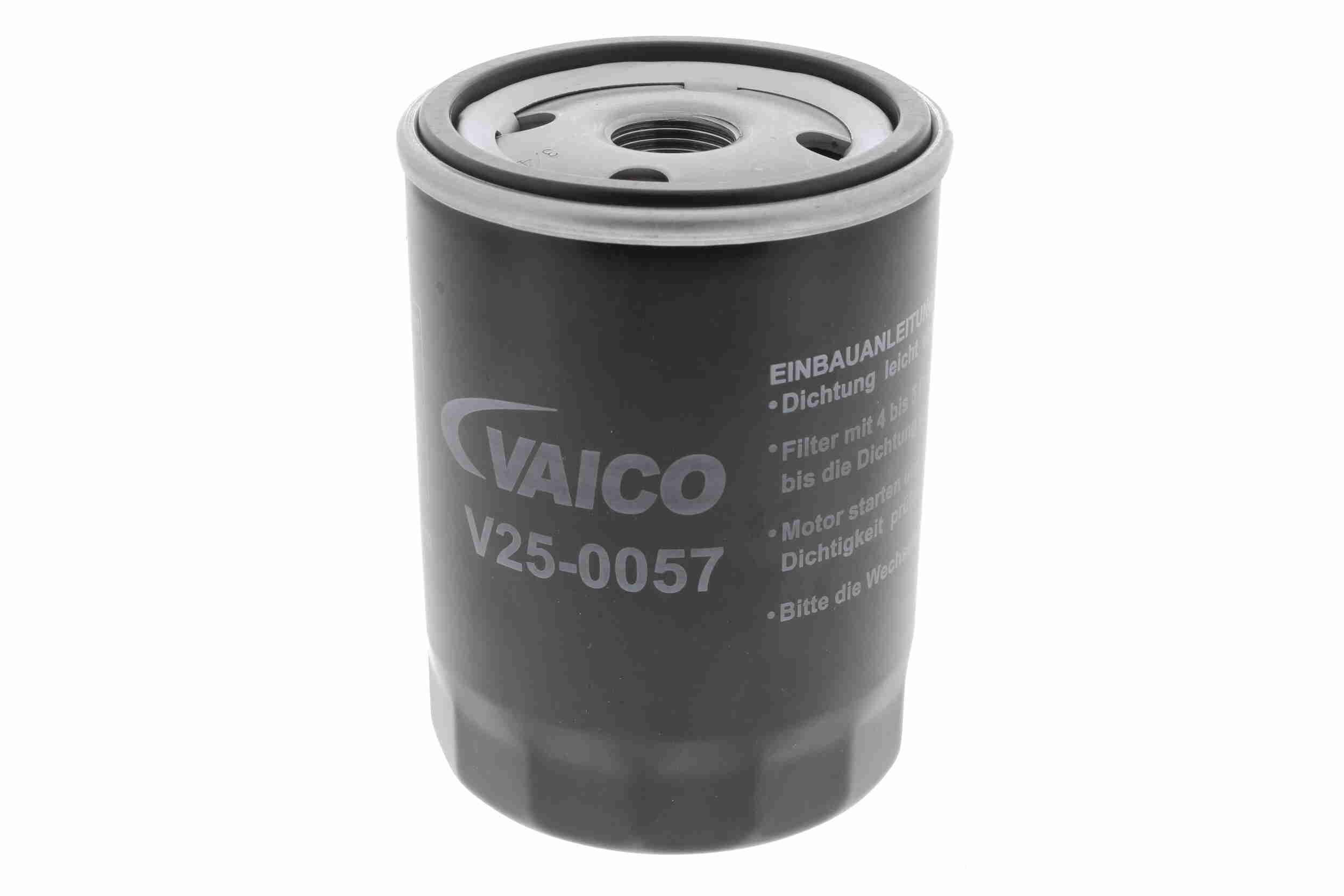 VAICO V25-0057 Oil filter 3/4-16 UNF, Original VAICO Quality, with one anti-return valve, Spin-on Filter